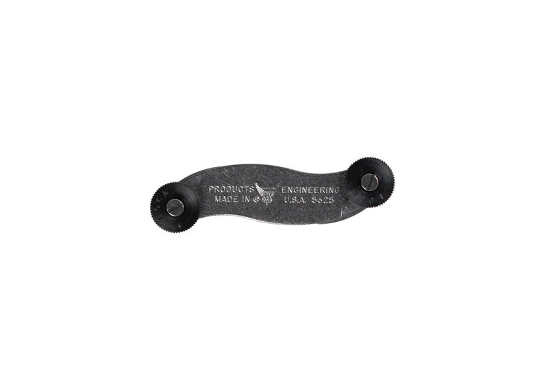 PEC TOOLS Screw Pitch Gage, 0.25-2.5 mm, 28 Blades/2 Groups, Clearly Marked Scales, Suitable for Various Applications, Made in USA - Image 2
